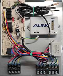 Блок CADF-1 для подключения канальных фанкойлов  к центральному пульту и BMS